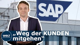 SAP WECHSELT ZUR CLOUD Trotz Corona erlebt SAP ein quotfantastischesquot erstes Quartal  WELT INTERVIEW [upl. by Vassell132]