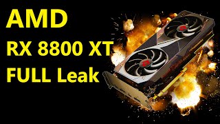 AMD RX 8800 XT Leak RDNA 4 Ray Tracing Release Date Price [upl. by Leaper]