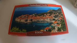 Time Lapse Puzzle Castorland Dubrovnik Croatia 4000 [upl. by Kraft]