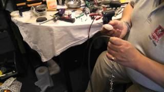 Fencing  How to rewire an epee [upl. by Aicittel]