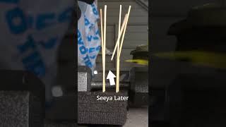 3D Printed Weed Whacker Blades VS Bamboo Skewers [upl. by Lorain]