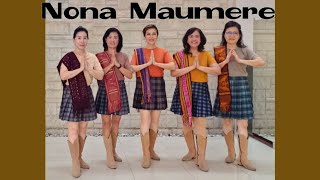 Nona Maumere Line Dance demo amp count [upl. by Schubert213]