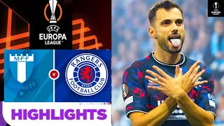 Malmö vs Rangers 02 Highlights  Europa League 2024  Rangers FC vs Malmö FF [upl. by Corenda]