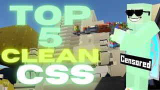 Top 5 Best Clean Krunker CSS free [upl. by Rollie]