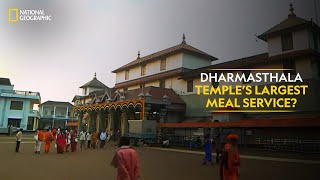 Dharmasthala Temple’s Largest Meal Service  India’s Mega Kitchens  National Geographic [upl. by Ingaborg]