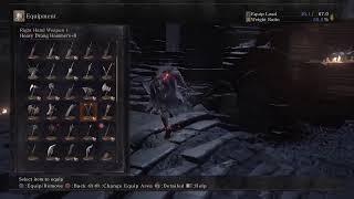 Back to Dark Souls 3  making a Strength AND Dexterity build Part 25 [upl. by Eniffit521]