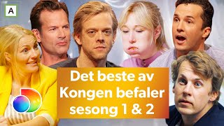 De beste tilbakeblikkene fra sesong 1 amp 2 av Kongen befaler  discovery Norge [upl. by Llehcal]