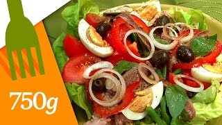 Salade façon niçoise  750g [upl. by Oirevas179]