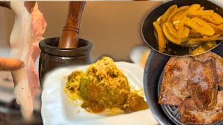 Mofongo de Chicharrón en AirFryer La Cocina de Cesarin Oficial [upl. by Luar]