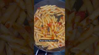 Penne Pasta with cheese🍝 food cooking cookingrecipes pasta explorepage indianrecipe youtube [upl. by Rednijar]