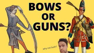 Are Flintlock Muskets Better Than Medieval Longbows A Response to BrandonF AND shadiversity [upl. by Alya]