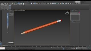 pencil modeling turbosmooth  Tutorial [upl. by Mirabel]