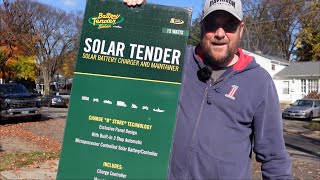 THIS solar panel battery tender is a GAME CHANGER Deltran solar battery tender review [upl. by Dunstan692]