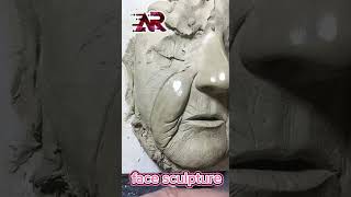 Face sculpting art artificial artist diy [upl. by Lexine]