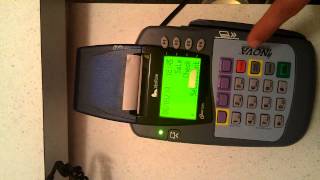 VeriFone Omni 3200SE Credit Card Machine [upl. by Dennie]