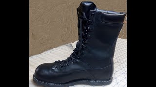 How to resole a work boot with a flat sole [upl. by Naeroled620]