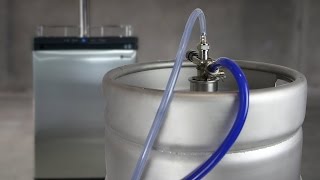 How to Tap a Keg for Your Kegerator in Your Bar or Home [upl. by Namzed]