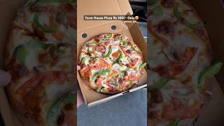 Street Style Farmhouse Pizza🤤❤️youtubeshorts trending viralvideo pizza veggies streetfood [upl. by Gilberte]