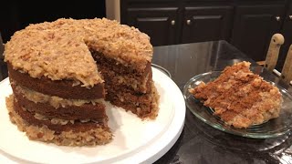 Mesos Secret Family Recipe for German Chocolate Cake Youll Never Use Another Recipe After This [upl. by Loats]