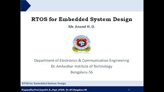 RTOS for Embedded System Design Part6Final [upl. by Birk836]