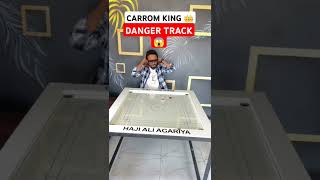 CARROM KING 👑 HAJI ALI AGARIYA 💪best track viral video viral youtuber [upl. by Elrahc]