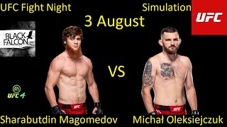 Шарабутдин Магомедов против Михала Олексейчука БОЙ В UFC 4 UFC FIGHT NIGHT [upl. by Waldman790]