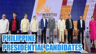 Philippine Presidential Candidates for 2022 [upl. by Yreva]