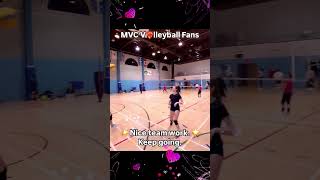 MVC Girls Volleyball Teamwork 🏐 volleyball volley sport reels viral viralreels girl [upl. by Triny970]