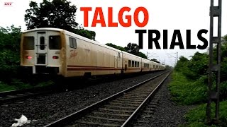 Talgo Train In India First Trial Run Between Mumbai and Delhi Return [upl. by Christian592]