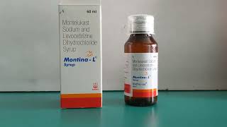 Montina L Syrup uses  Montelukast sodium and Levocetirizine dihydrochloride Syrup Uses [upl. by Saimon]