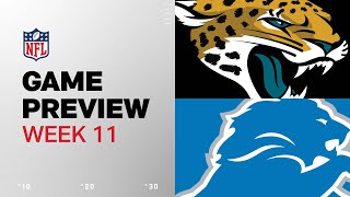 Jacksonville Jaguars vs Detroit Lions  2024 Week 11 Game Preview [upl. by Bramwell]