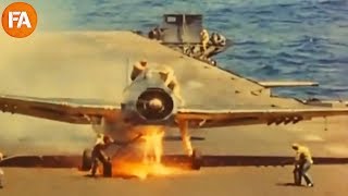 Vintage Aircraft Carrier Landings  Fails and Mishaps [upl. by Yeh]