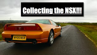 Collecting the Honda NSX  Inside Lane VLOG [upl. by Ethyl303]