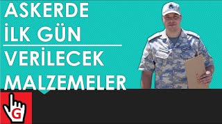 2024 ŞUBAT CELBİ ASKERDE İLK GÜN VERİLECEK MALZEMELER [upl. by Trilbi455]