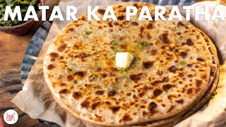 Matar Ka Paratha  Thecha Recipe  Chef Sanjyot Keer [upl. by Pirozzo]