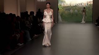 3 Models TRIP during Eva Lendel Bridal Spring 2025 Fashion Show Barcelona Bridal Fashion Week [upl. by Ardnuyek]