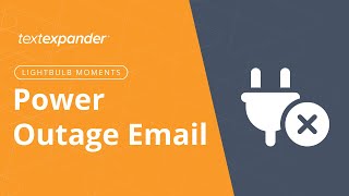 Power Outage Email Template Customer Support [upl. by Gyatt]