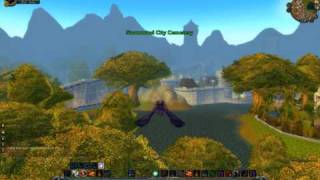 WoW Cataclysm flying in Stormwind [upl. by Atteuqaj]