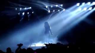 Beyonce falls down stairs on stage Lisbon 2014 [upl. by Htezzil427]