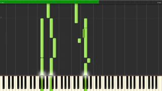 Pokemon X amp Y  Coumarine City Theme Piano Arrangement Synthesia [upl. by Debi]