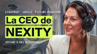 Le logement du futur  La CEO de Nexity répond [upl. by Anaejer]