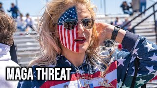 MAGA Supporters LOSE IT With Voter Punishment In Stunning Trump Threat [upl. by Htinek39]