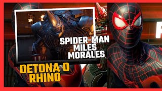 Marvel s SpiderMan Miles Morales Detona o Rhino O Confronto que você precisa Ver [upl. by Marcelline538]