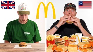 Testing Every UK vs USA Fast Food [upl. by Austine]