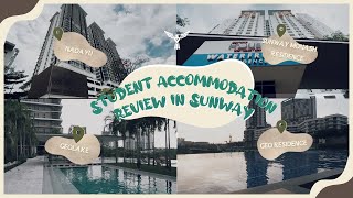 Student Accommodation Review in Sunway Area  EuVlog 6 🇲🇨🇲🇾 [upl. by Zacharie]