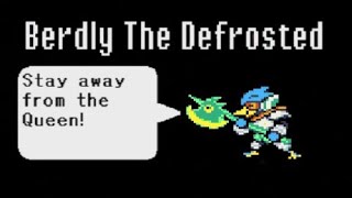 FIGHTING BERDLY DeltaruneChapter 2 Berdly The DEFROSTED Mod [upl. by Arima]