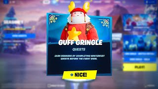 How To Get GUFF GRINGLE FREE on CONSOLE Fortnite Winterfest 2022 [upl. by Uriel]