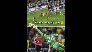 Andre Onana best ever save this season [upl. by Skylar]