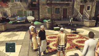 Jester Disguise  Sapienza  HITMAN™ 2016 [upl. by Osnola]