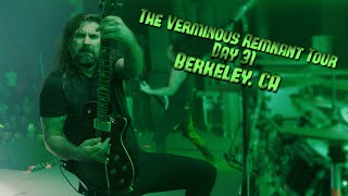 The Black Dahlia Murder  Verminous Remnant Tour  Day 31  Berkeley CA [upl. by Jennette]